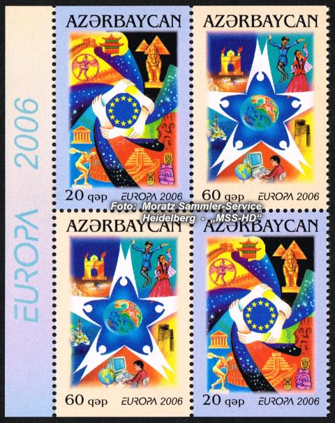 Briefmarken-Ausgabe Aserbaidschan: Europe CEPT 2006 - Integration