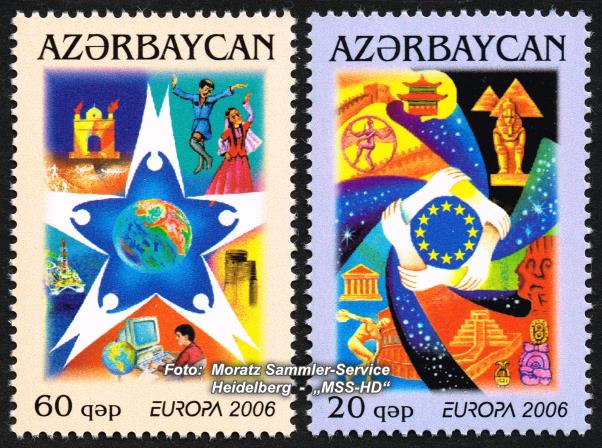 Briefmarken-Ausgabe Aserbaidschan: Europe CEPT 2006