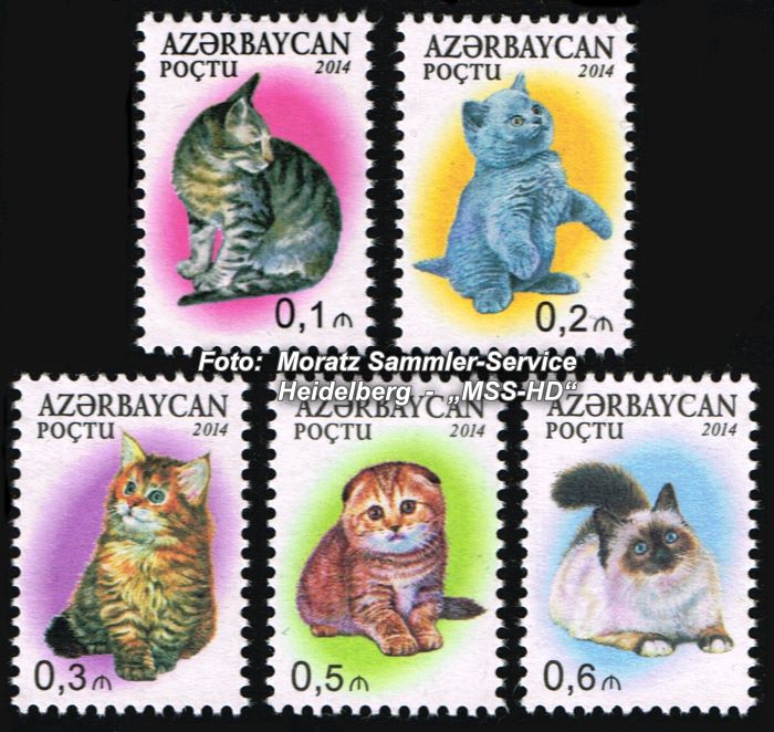 Stamp issue Azerbaijan: Definitve Stamps Cats 2014