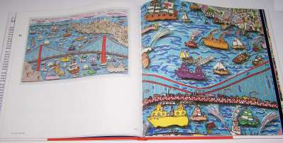 Example side from book #1 of James Rizzi "3-D Constructions", 1988