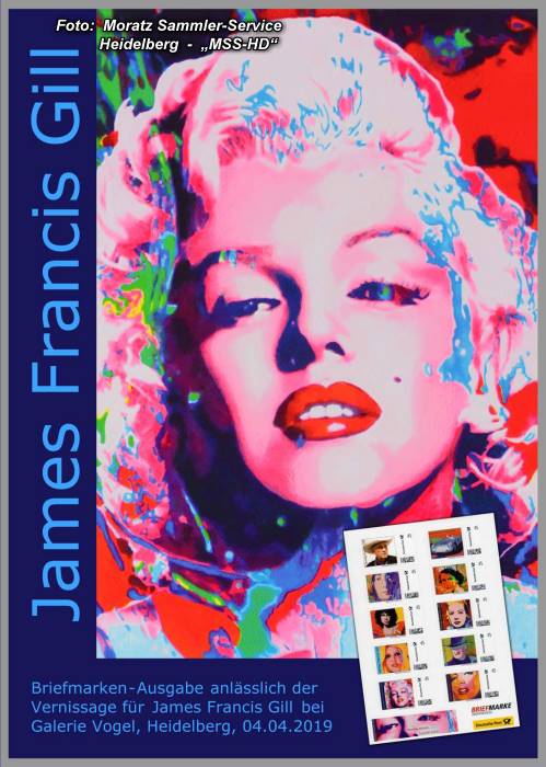 James Francis Gill - Stamps - Folder